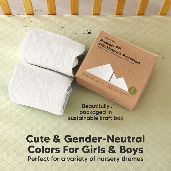 Cute & Gender-Neutral Colors For Girls & Boys. Perfect for a variety of nursery themes

Beautifully packaged in sustainable kraft box