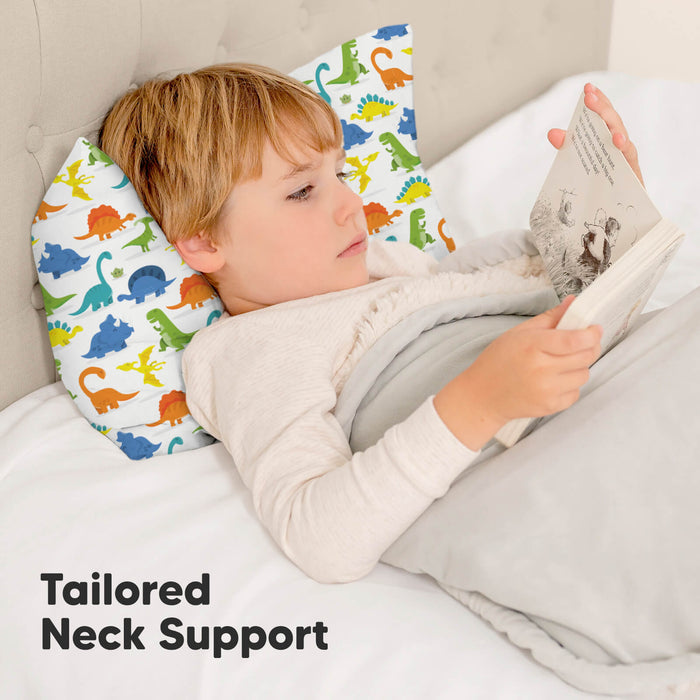 Tailored to provide proper neck support.