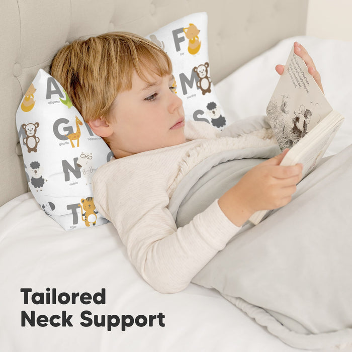 Tailored to provide proper neck support.