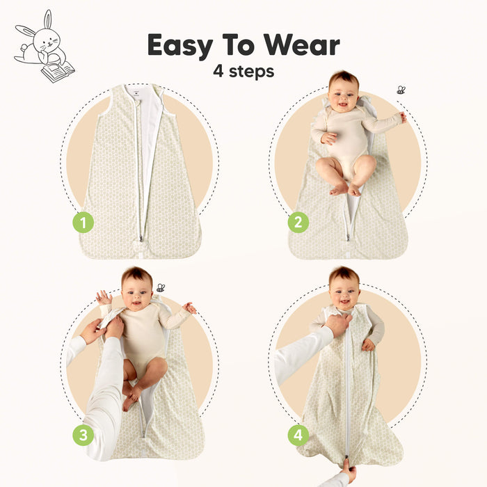 Easy to wear - 4 steps