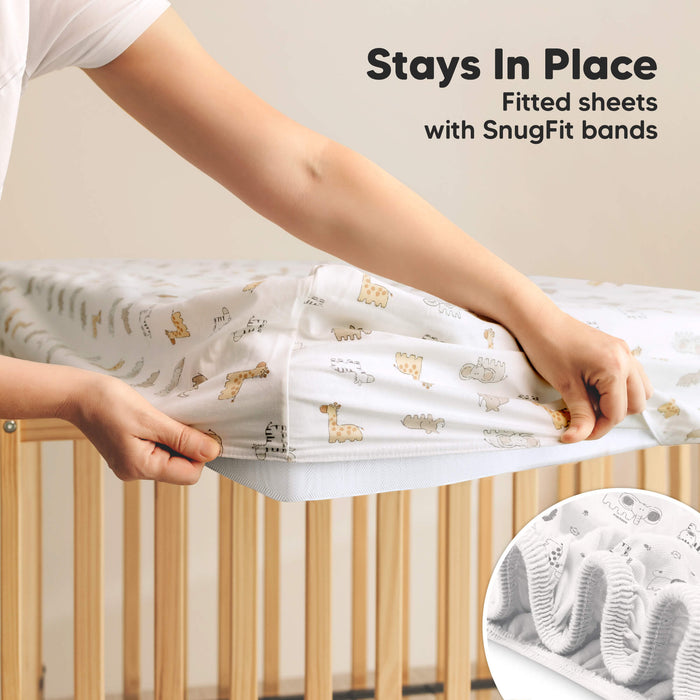 Stays In Place, Fitted sheets with SnugFit bands