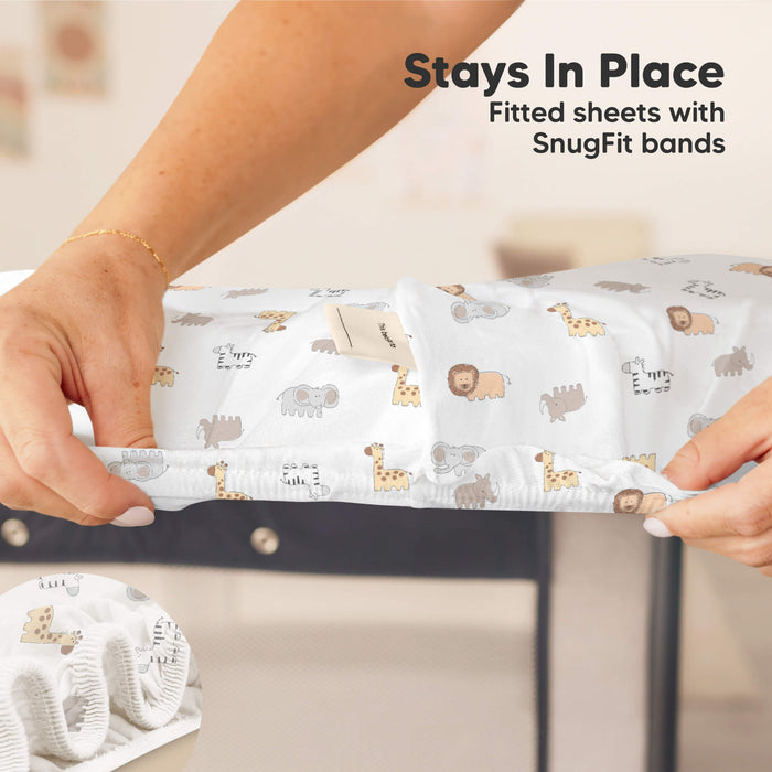 Stays In Place, Fitted sheets with SnugFit bands