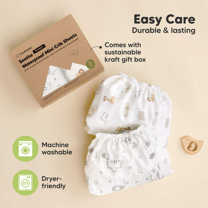 Easy Care, Durable and lasting, Machine washable, Dryer-friendly, Comes with sustainable kraft gift box