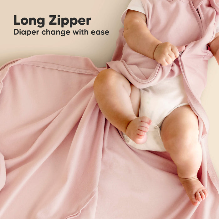 Long zipper - diaper change with ease