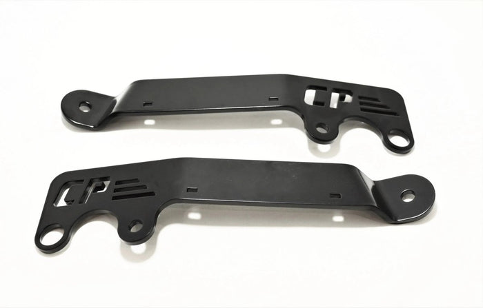 2018 - 2023 Subaru Crosstrek Hood Light Pod Brackets Crawford Performance - Crawford Performance