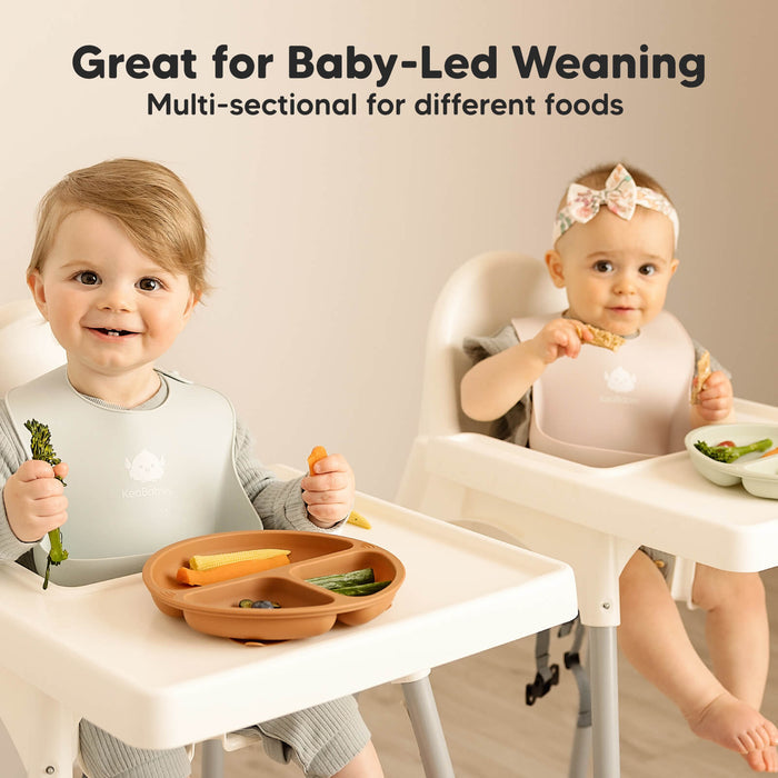 Great For Baby-Led Weaning, multi-sectional for scooping foods.