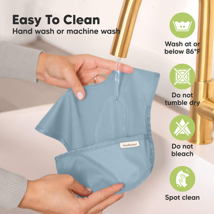 Easy To Clean, Hand wash or machine wash, Wash at or below 86°F, Do not tumble dry, Do not bleach, Spot clean