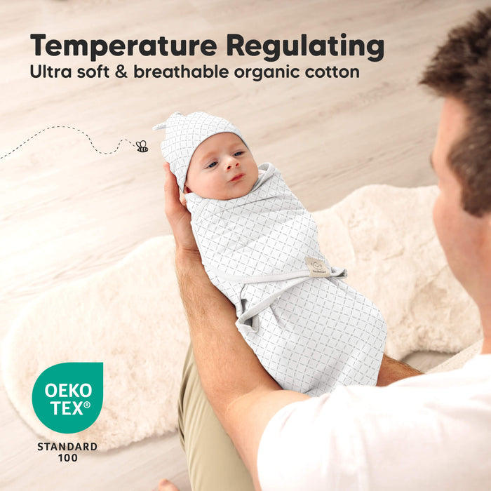 Temperature Regulating - Ultra soft & breathable organic cotton. OEKO TEX® Standard 100