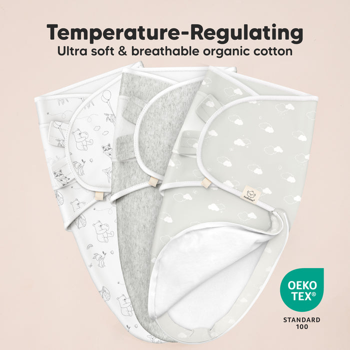 Temperature-Regulating, Ultra soft & breathable organic cotton, OEKO TEX STANDARD 100