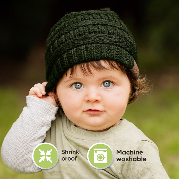 Shrink-proof and machine washable for easy care.