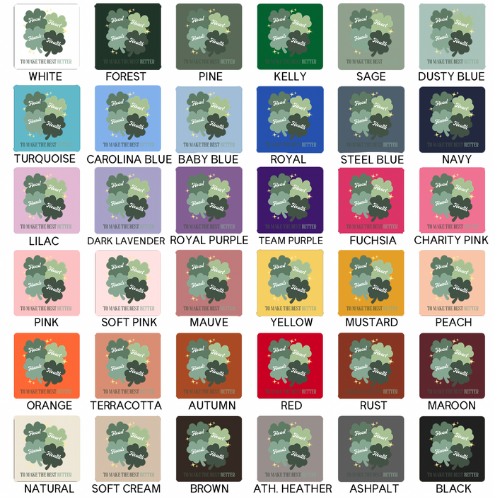 4 Clovers- Bella Canvas T-Shirt