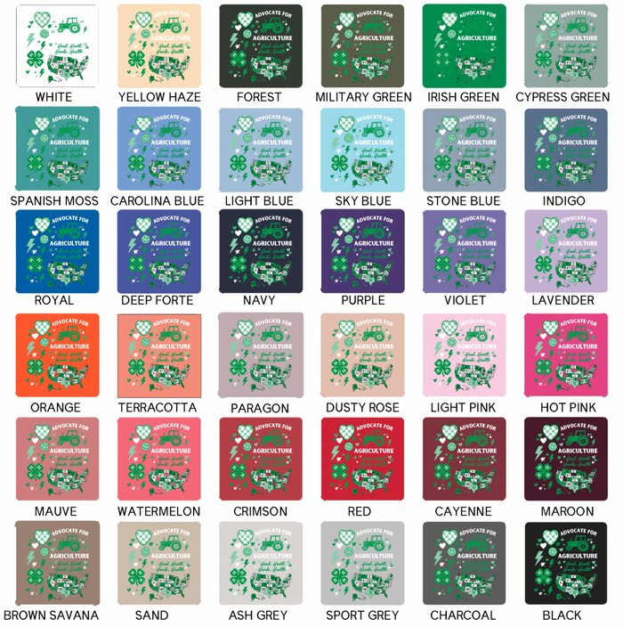 4-H Patchwork– Crewneck