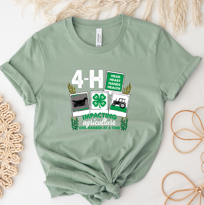 4-H Polaroid- Bella Canvas T-Shirt