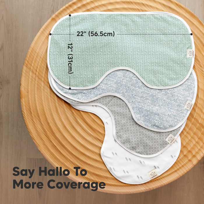 Say Hallo To More Coverage 
22" (56.5 cm) x 12" (31 cm)