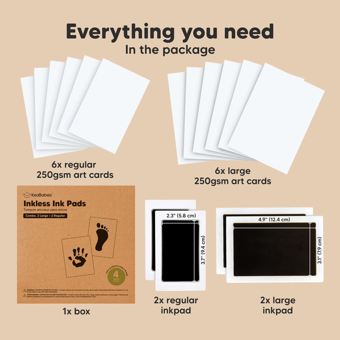 4-Pack Inkless Ink Pads