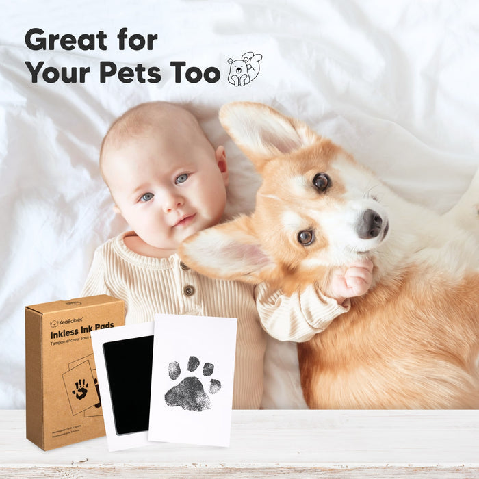 Great for your pets too for capturing paw prints.
