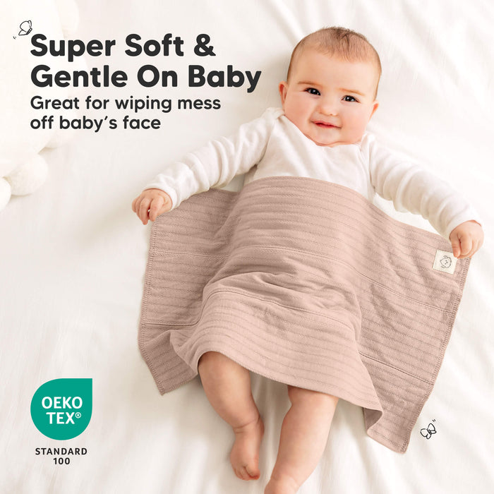 6-Pack Shea (Stria) Burp Cloths