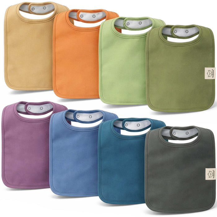 8-Pack Coast Drool Bibs