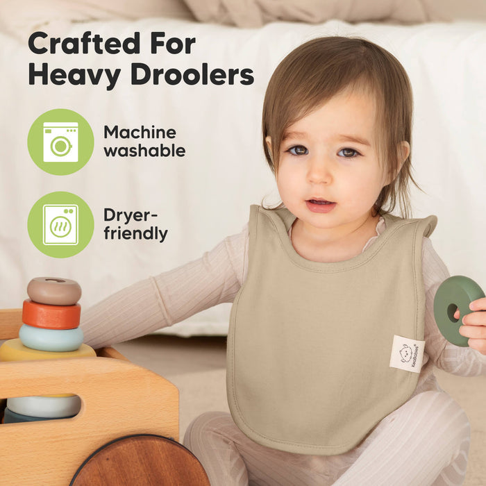 Crafted For Heavy Droolers, machine washable and dryer-friendly.