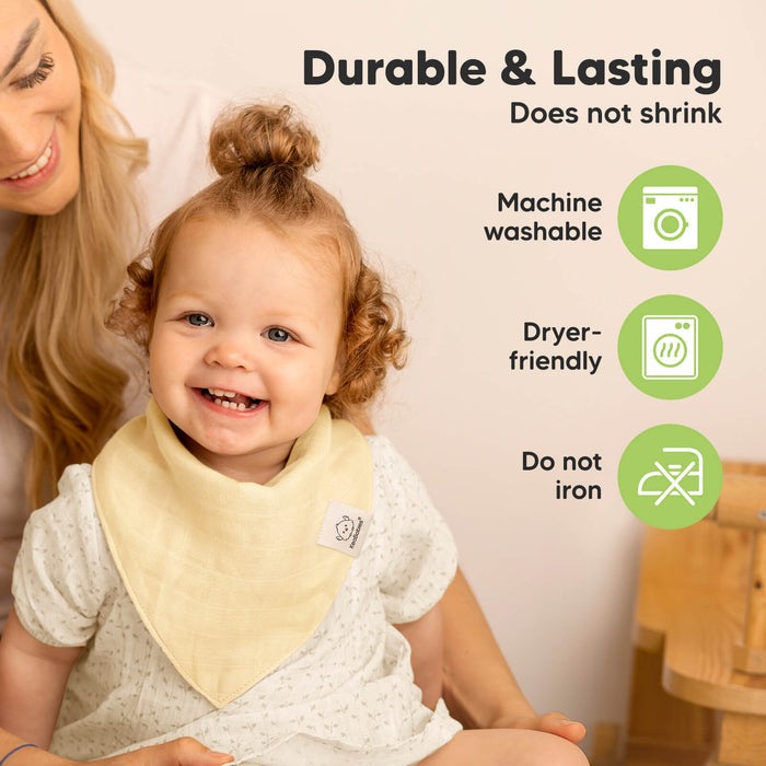 Durable & Lasting, does not shrink, machine washable and dryer-friendly, do not iron.