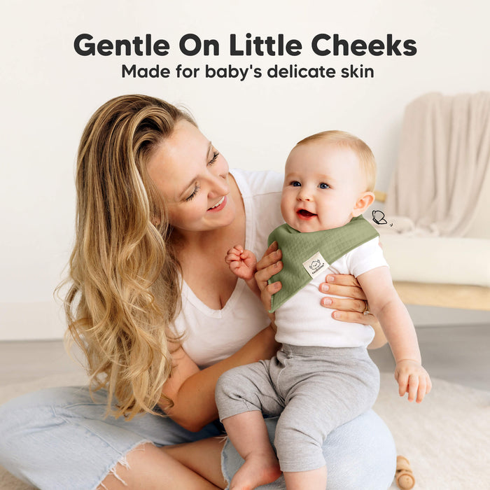 Gentle On Little Cheeks, made for baby’s delicate skin.