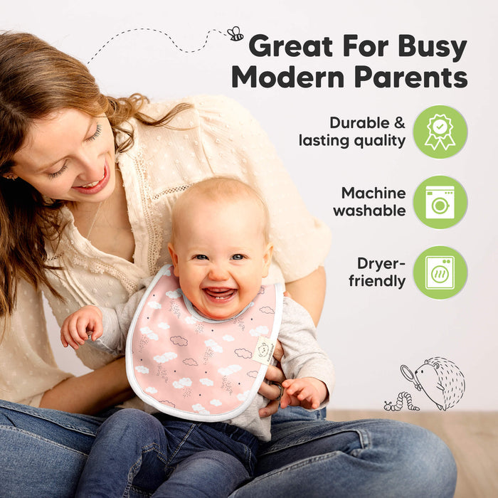 Great For Busy Modern Parents - 
Durable & lasting quality, Machine washable, Dryer-friendly