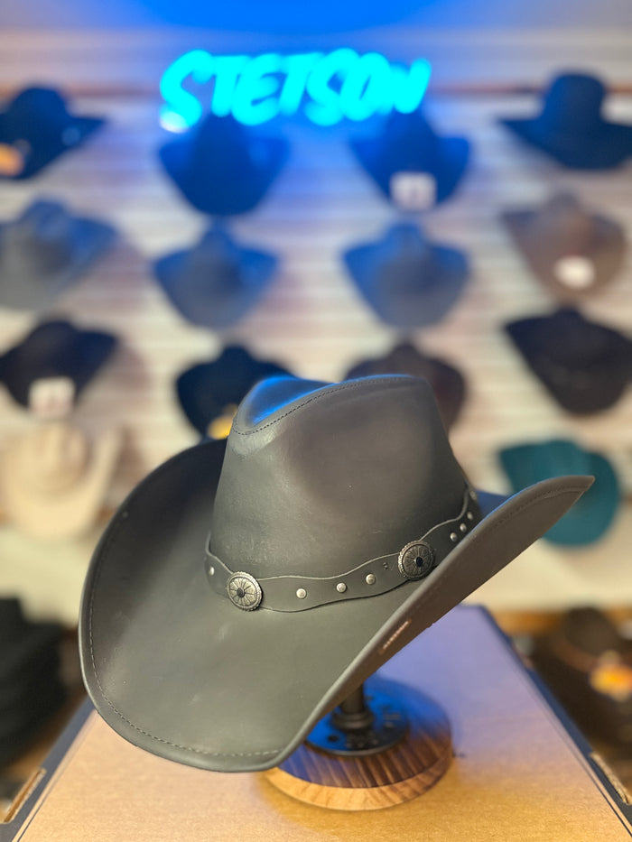 Stetson Roxbury Leather Hat