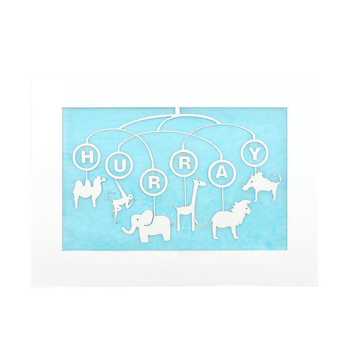 Animal Mobile Hurray Greeting Card