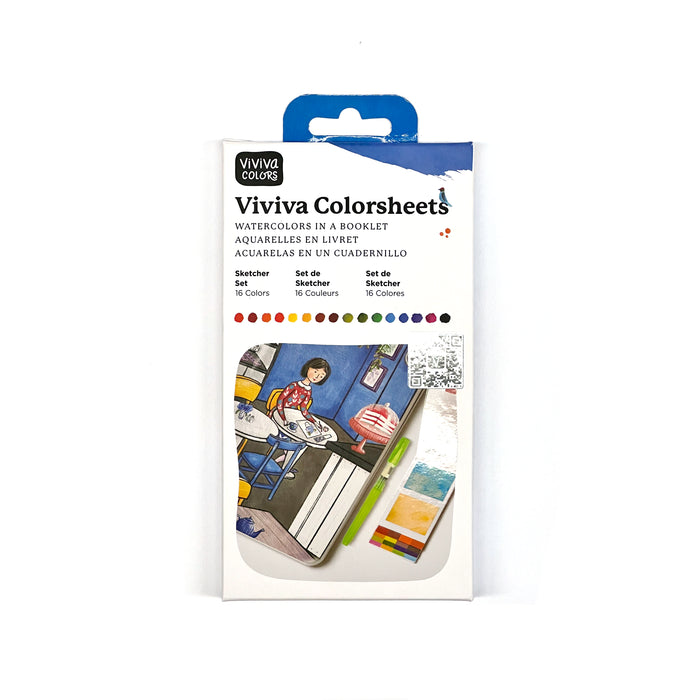 Viviva Colorsheets Sketcher Set