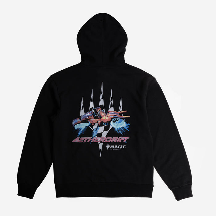 Aetherdrift Black Hoodie - Heroes & Villains-Magic: The Gathering-Hoodie