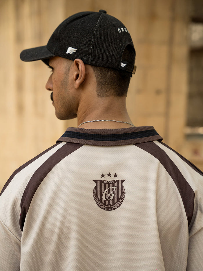 Aim basketball jersey styled streetwear, oversized mesh by GROOVY Pakistan