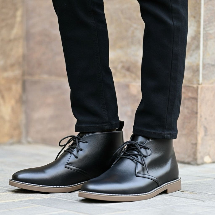 Alexander | Bottines britanniques rétro avec fermeture à lacets