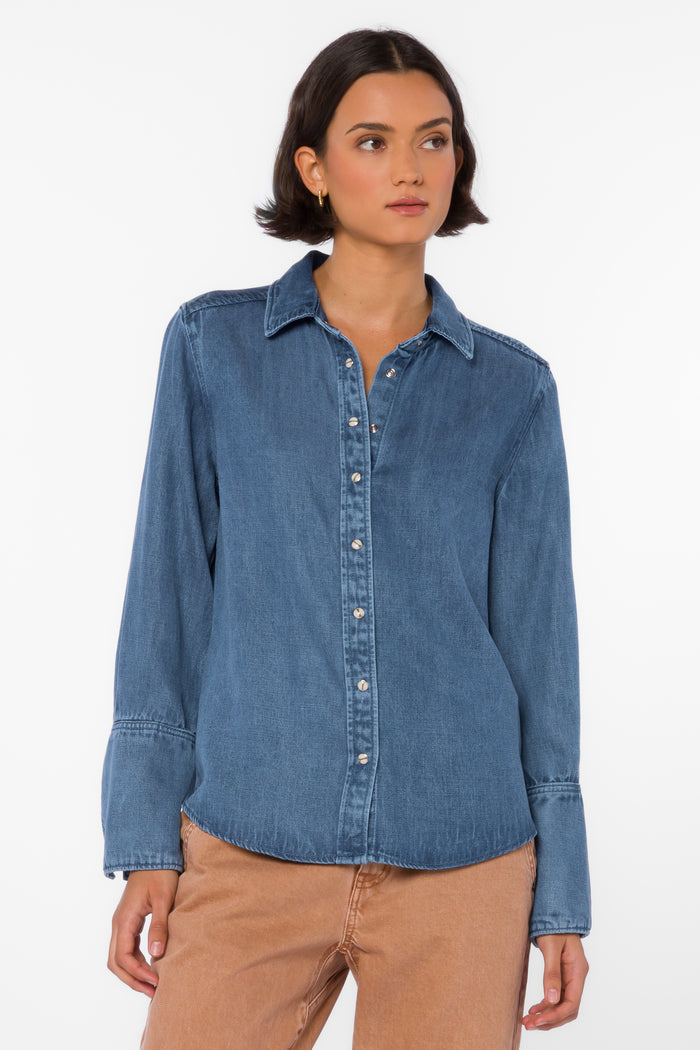 Amaya Calva Shirt - Tops - Velvet Heart Clothing