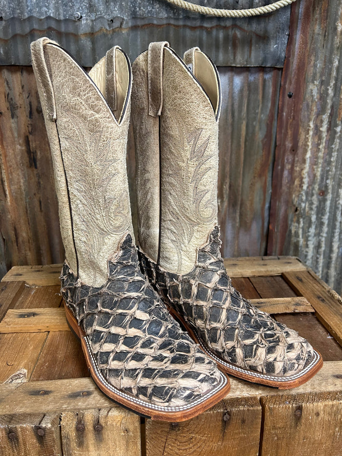 Anderson Bean Brazilian Brown Big Bass Western Boot