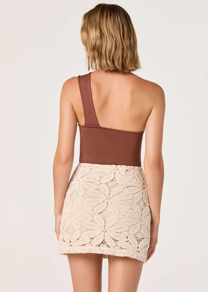 Ania Sweater Top - Brown