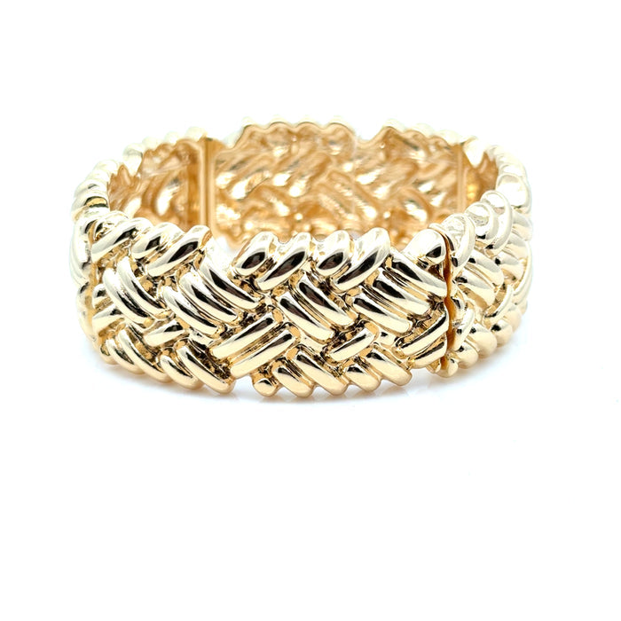 Style the Annika Textured Stretch Bracelet exclusively at Born To Glam