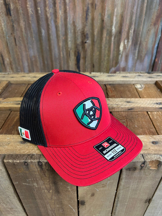 Ariat Mexican Flag Patch Hat
