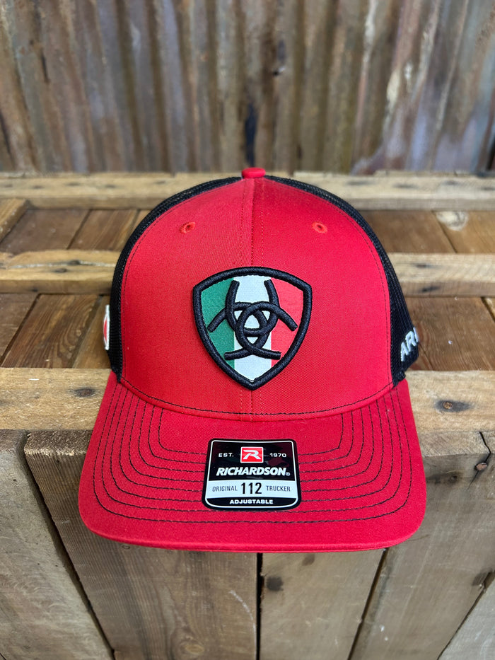 Ariat Mexican Flag Patch Hat