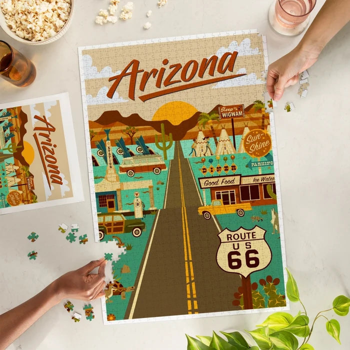 Arizona Route 66 1000 Piece Puzzle