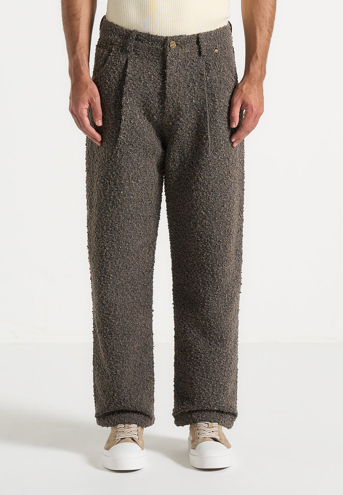 arnault-boucle-pleated-jeans-brown