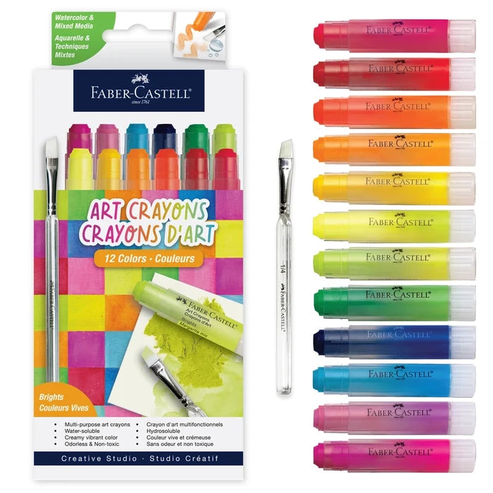 Art Crayons Brights