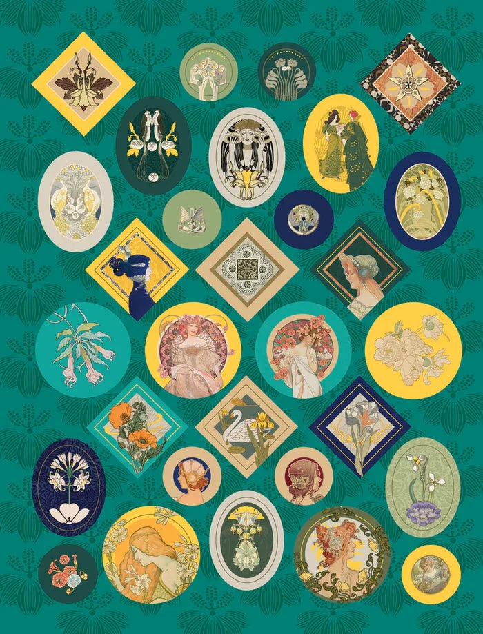 Art Nouveau Sticker Sheet