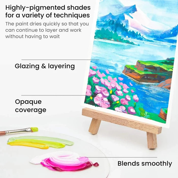 Arteza® Gouache Paint Set of 60