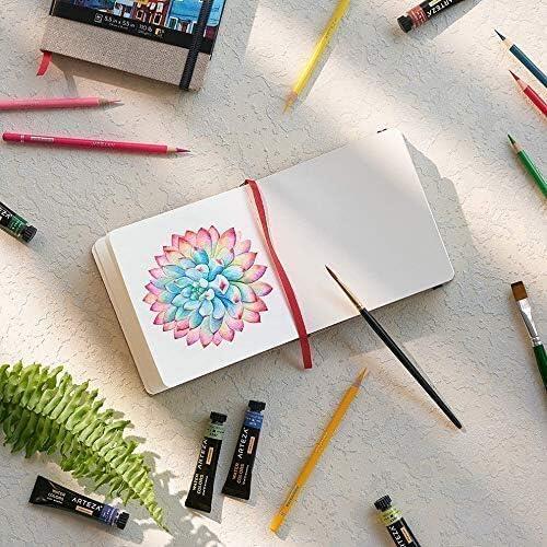 Arteza® Gray Hardcover Watercolor Book