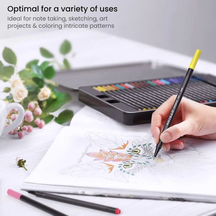 Arteza® Inkonic™ Fineliner Pens Set, 48 Pc.