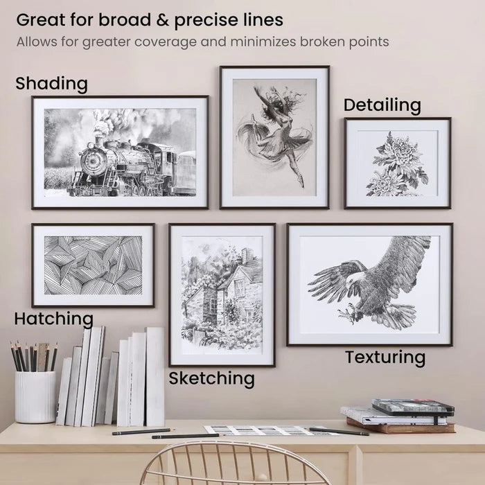 Arteza® Pro Series Drawing Pencils Set of 12