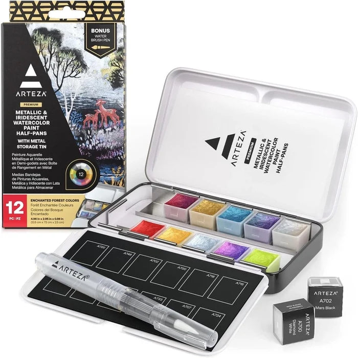 Arteza® Watercolor Half Pans Sets