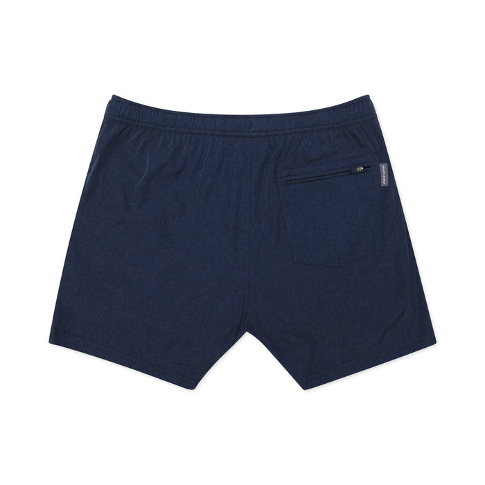 Athletic Short - Heather Navy - American Flag Liner