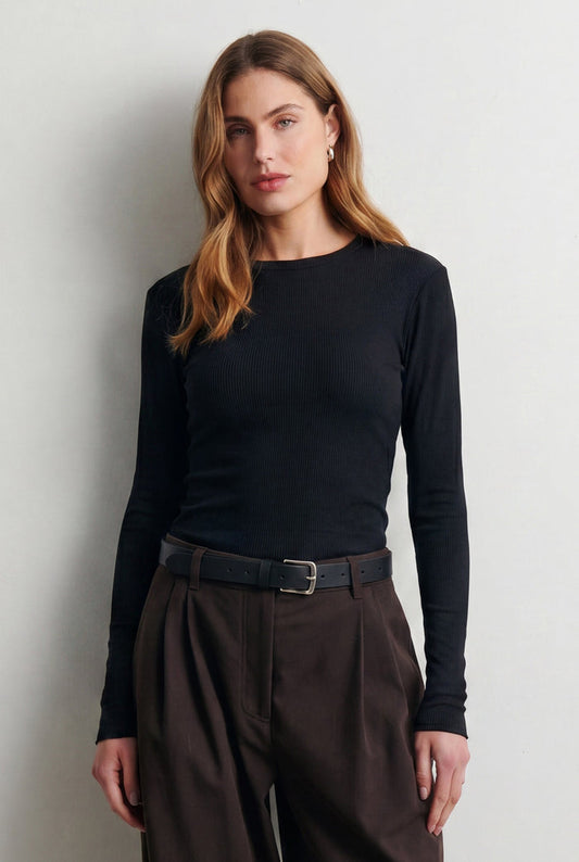 Aubin LS O-Neck Tee