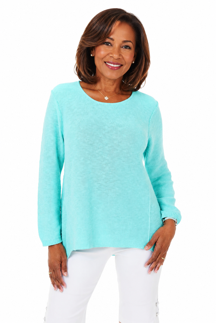 Avalin Sweater - Aqua